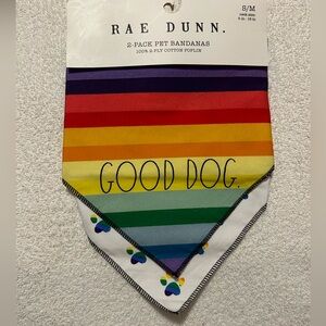 Rae Dunn 2-Pack Pet Bandanas